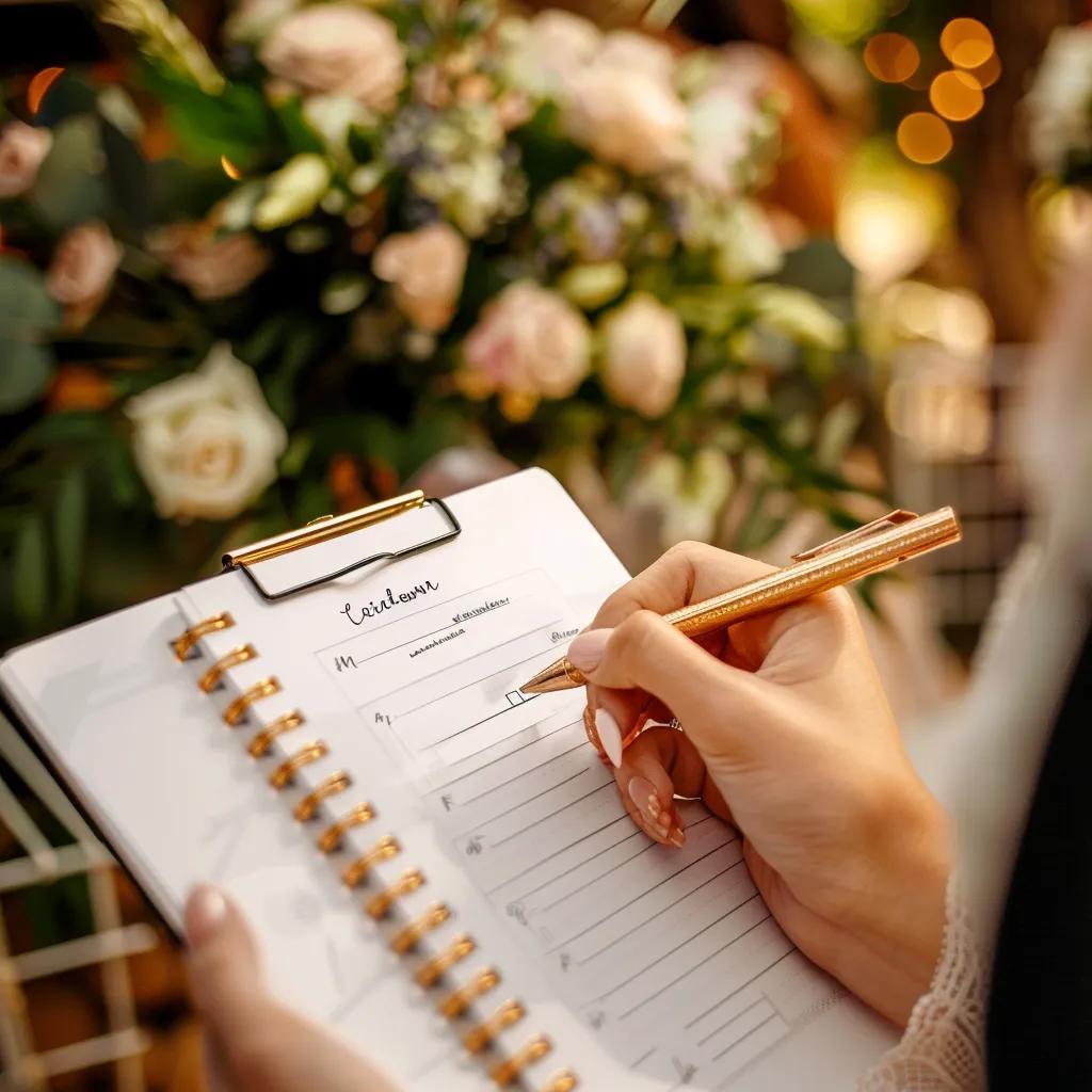 wedding checklist