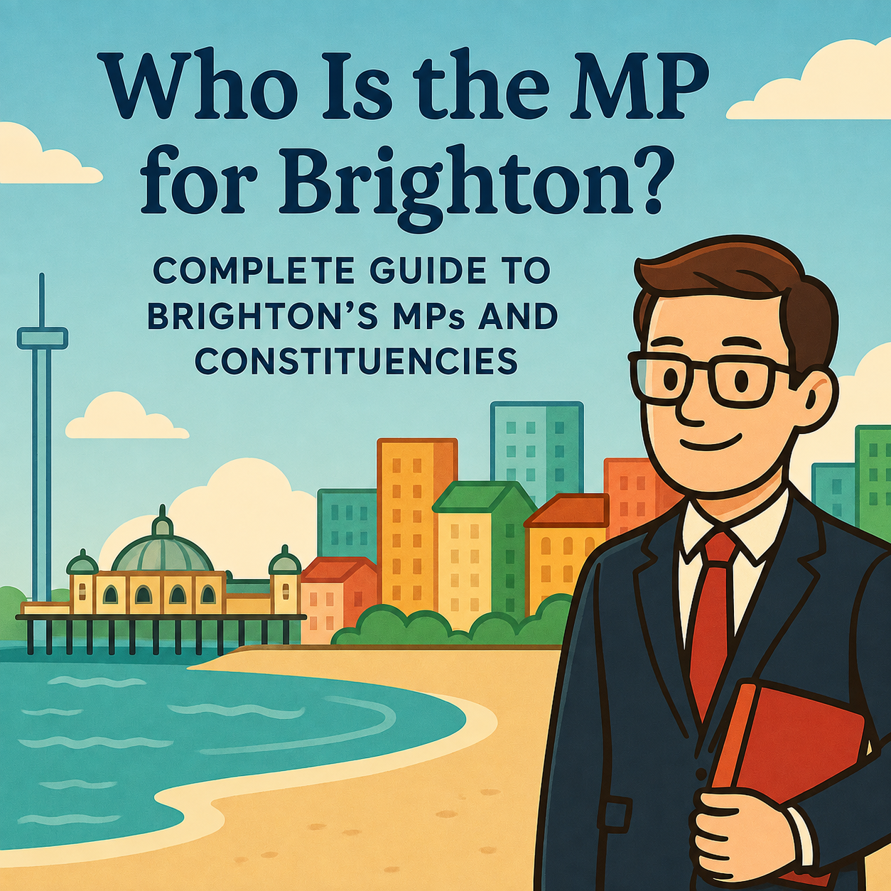 Who is the MP for Brighton infographic