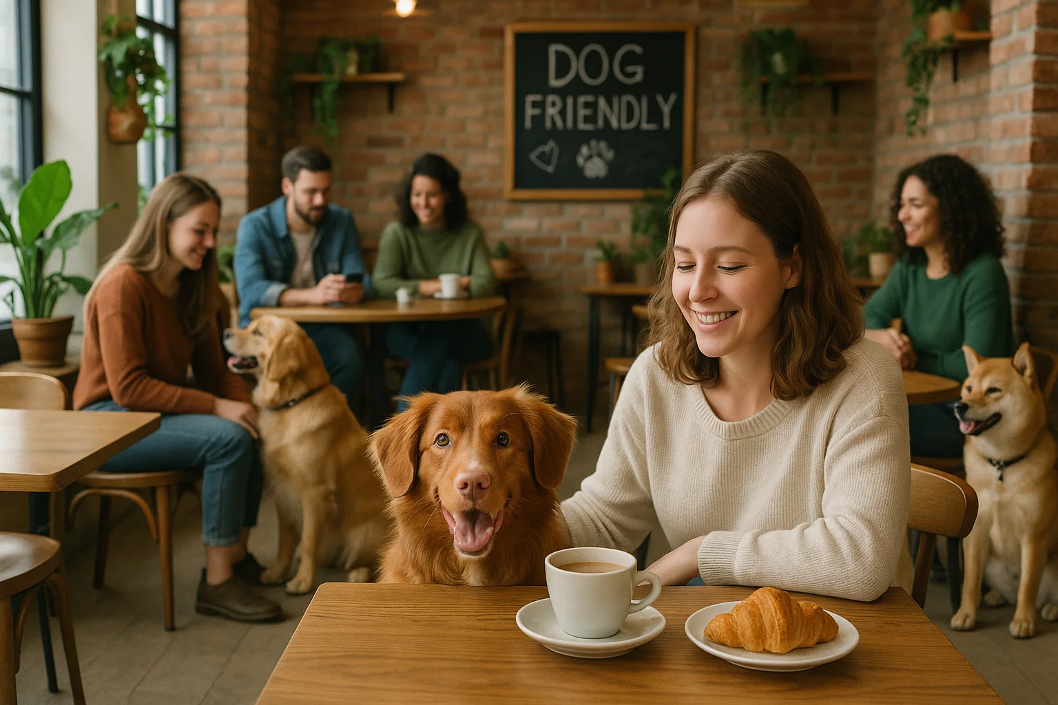 A dog friendly café