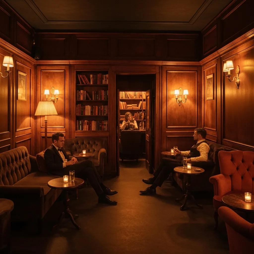 Cosy Brighton speakeasy with vintage style and intimate seating- one of the best cocktail bars in Brighton