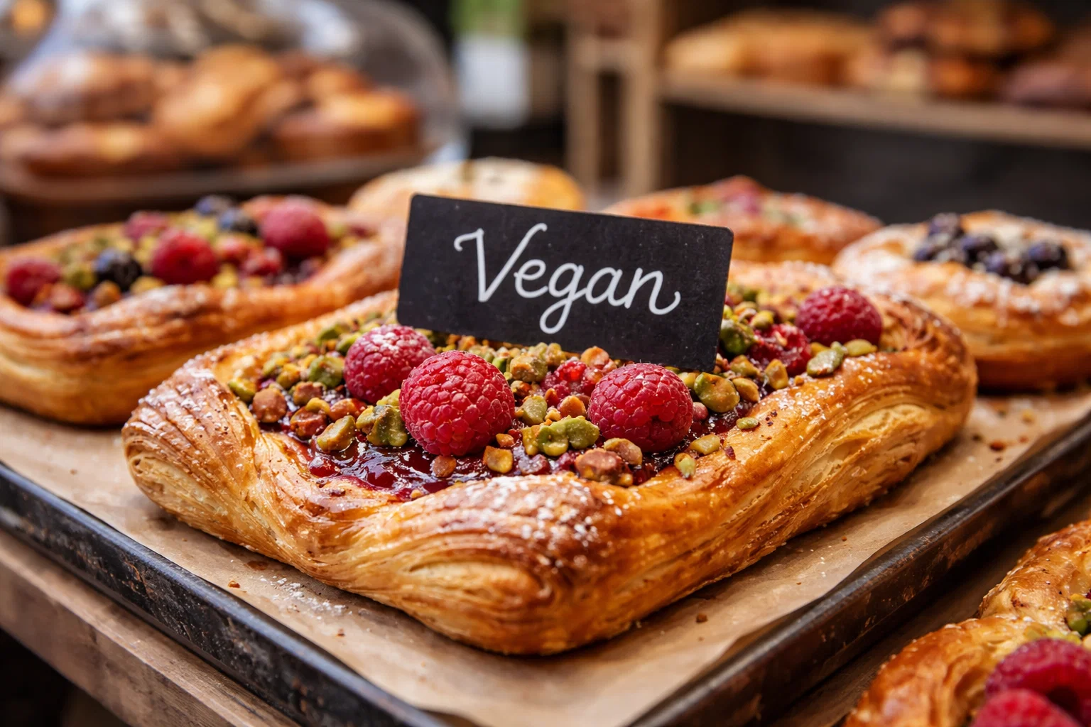 A vegan pastry and one of the best bakeries in Brighton