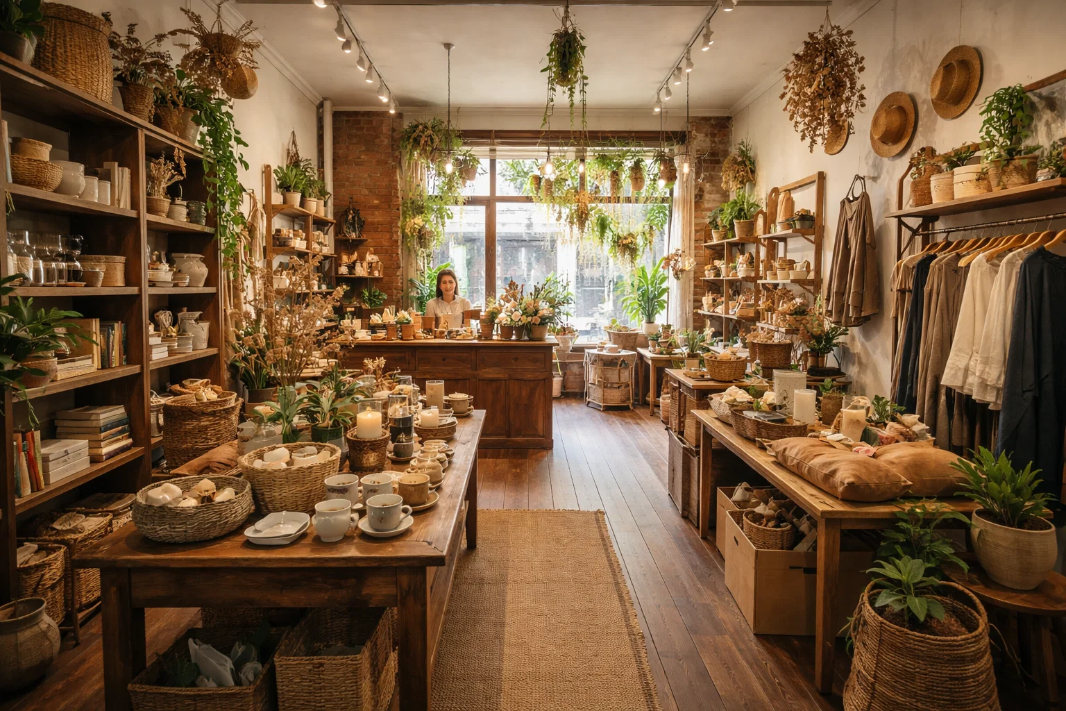 the interior of one of the best independent shops in Brighton