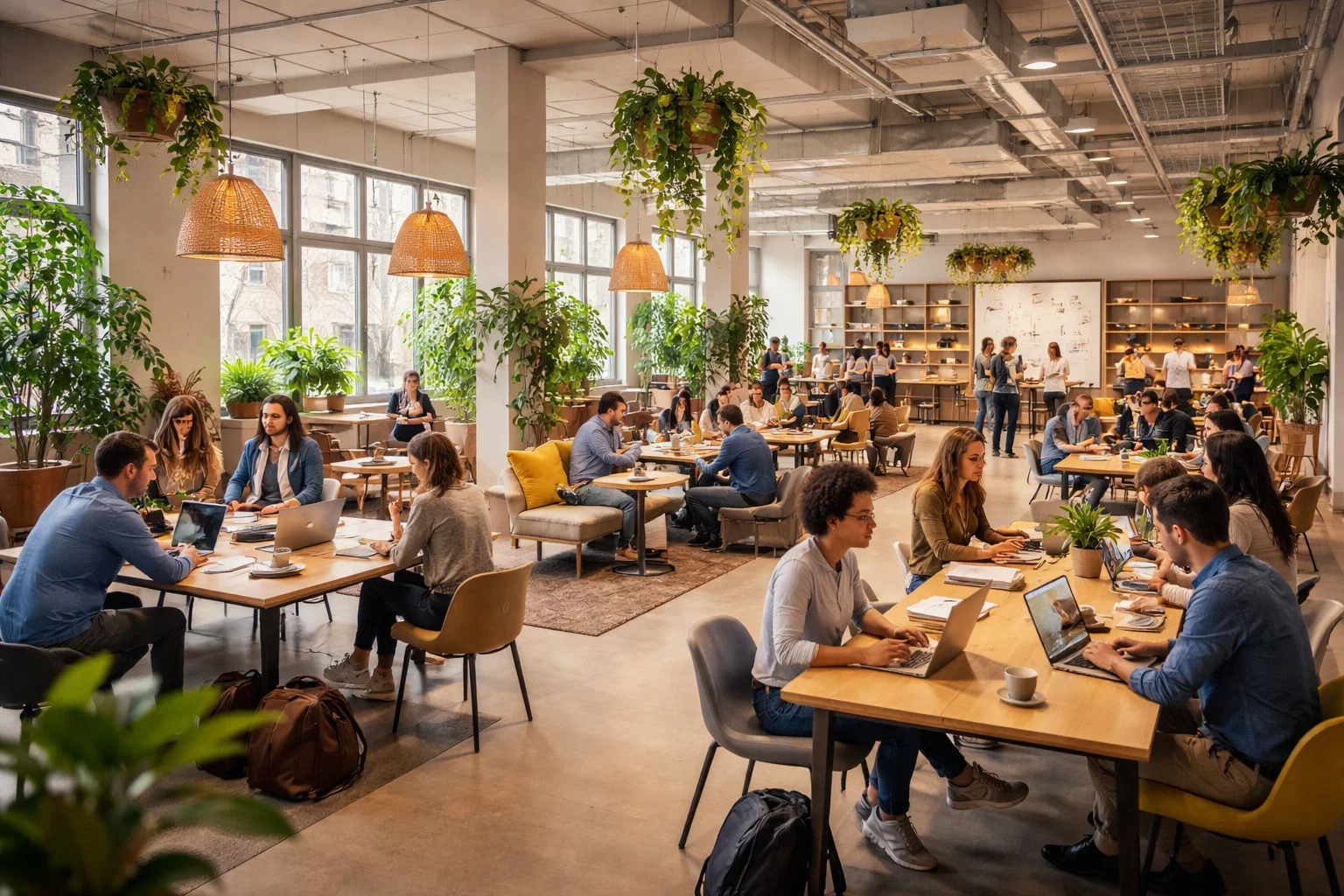 A coworking space in Brighton