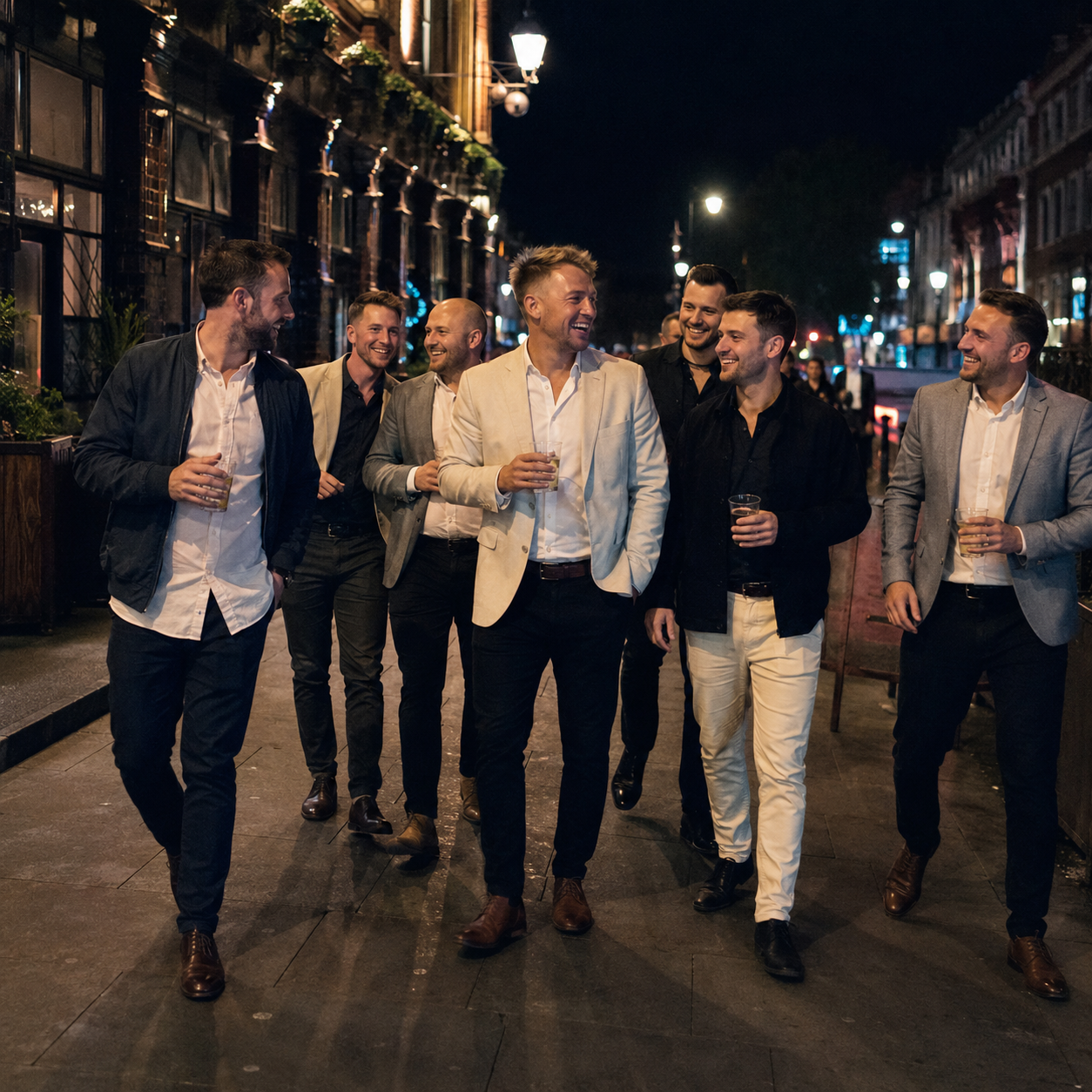 A stag do in Brighton