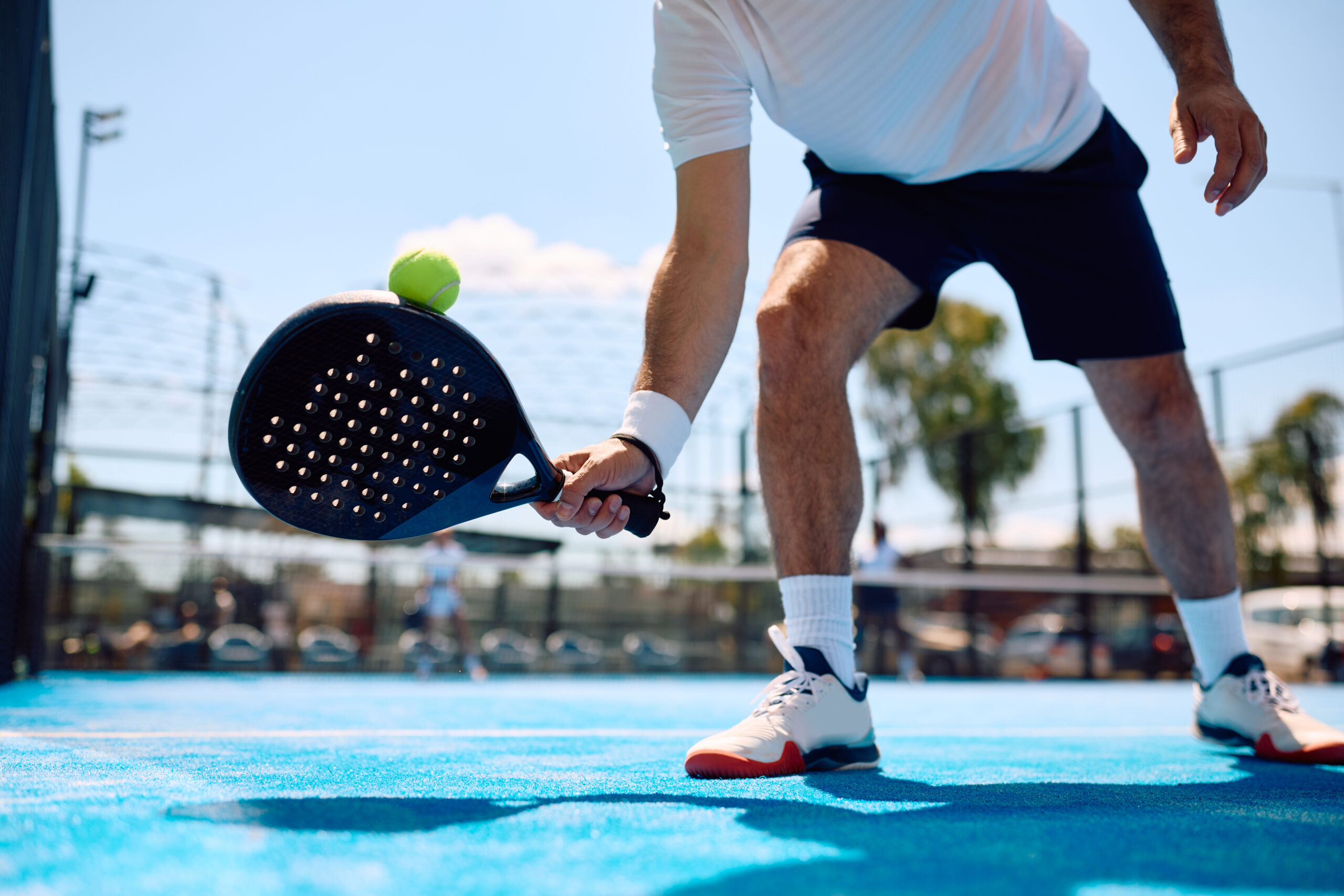 Close Up Of Sportsman Playing Paddle Tennis 2026 01 06 10 30 06 Utc