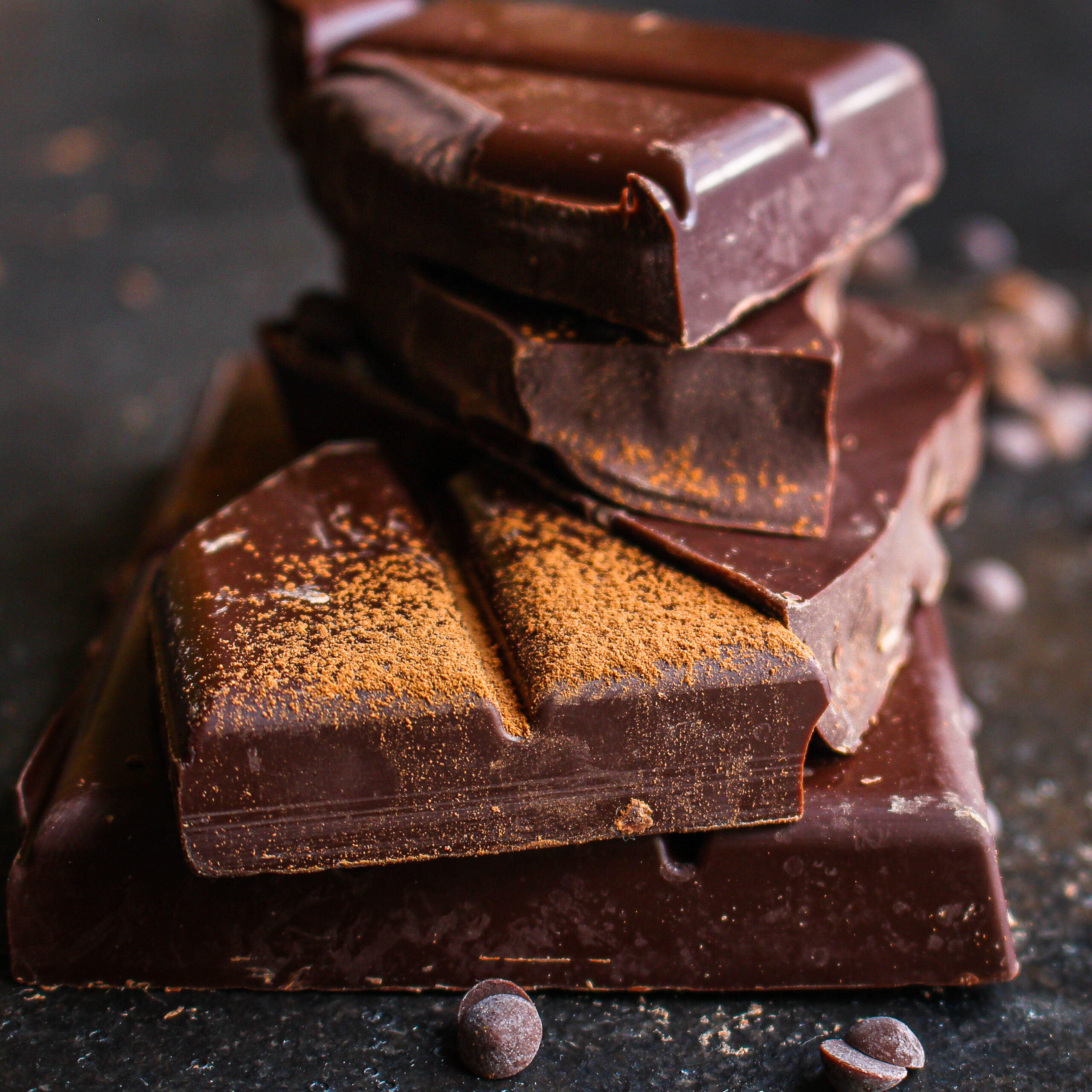 Chocolate Delicious Cocoa Dessert Pieces