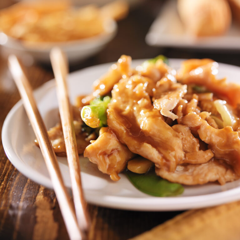 Delicious Chicken And Vegetables Stir Fry at one of the chinese restaurants in brighton